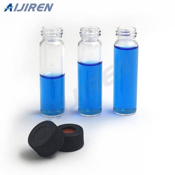 Closures for Vials for Sample Storage with Label Area Technical grade